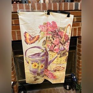 Vintage 90s Gardening Flag